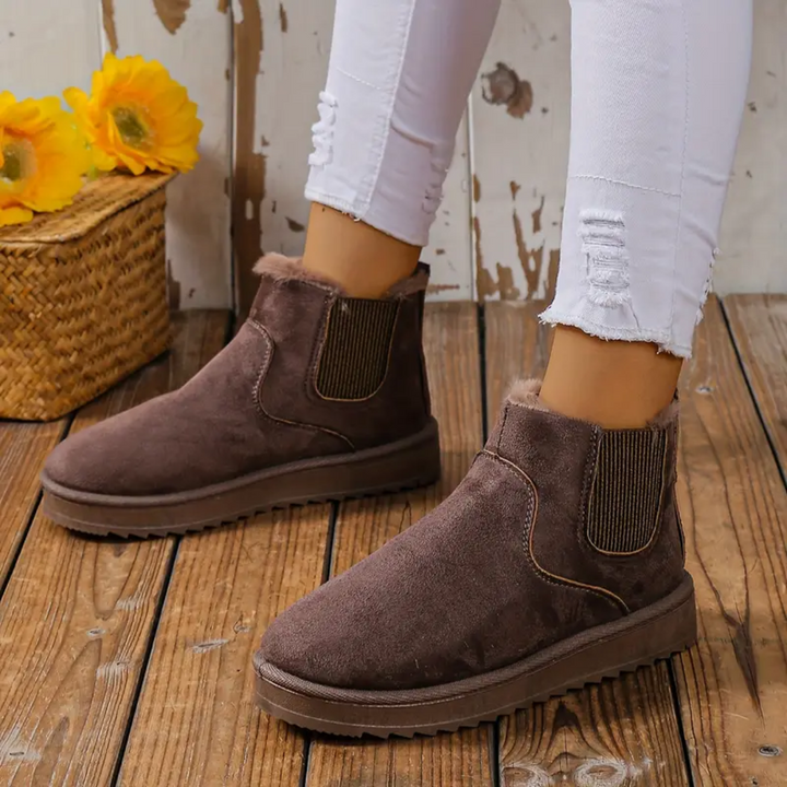 Holly | Cozy Winter Boots – Warm, Stylish & Slip-Resistant