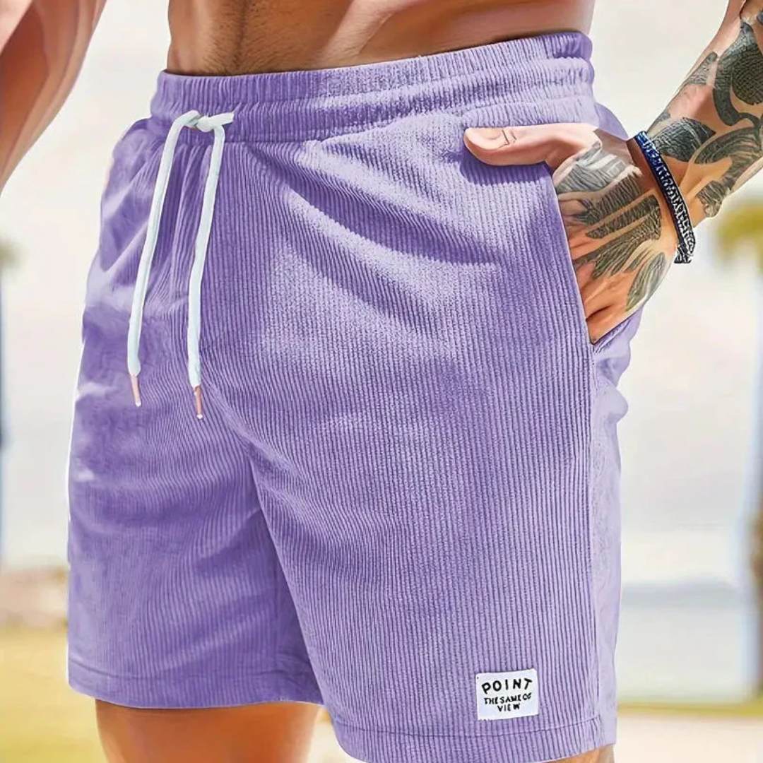 Joel | Corduroy Summer Shorts – Stylish & Comfortable