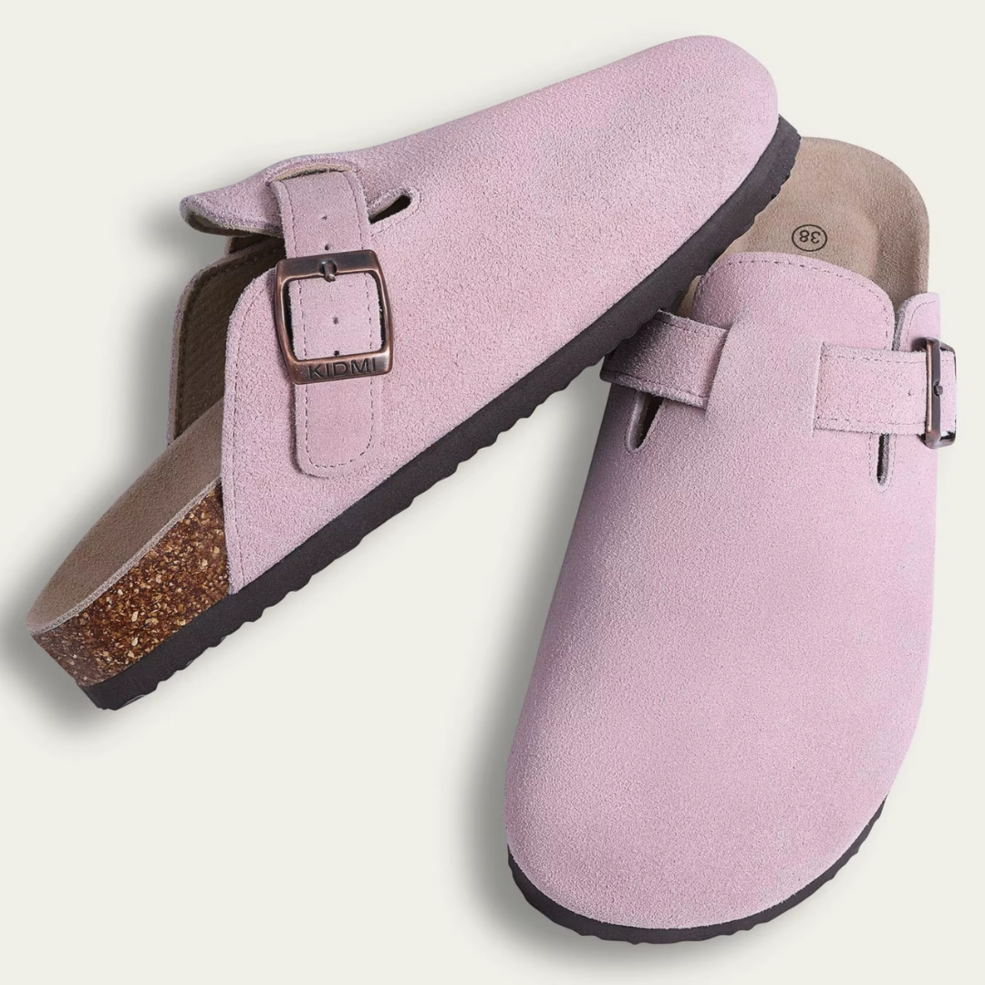 Freya | Suede Clogs – Timeless Comfort & Effortless Style