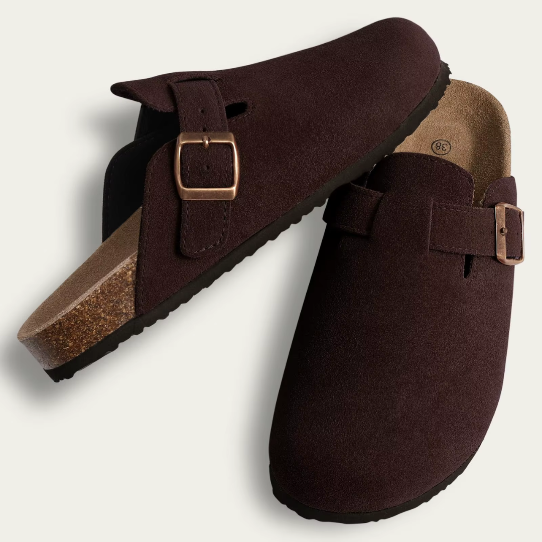 Freya | Suede Clogs – Timeless Comfort & Effortless Style