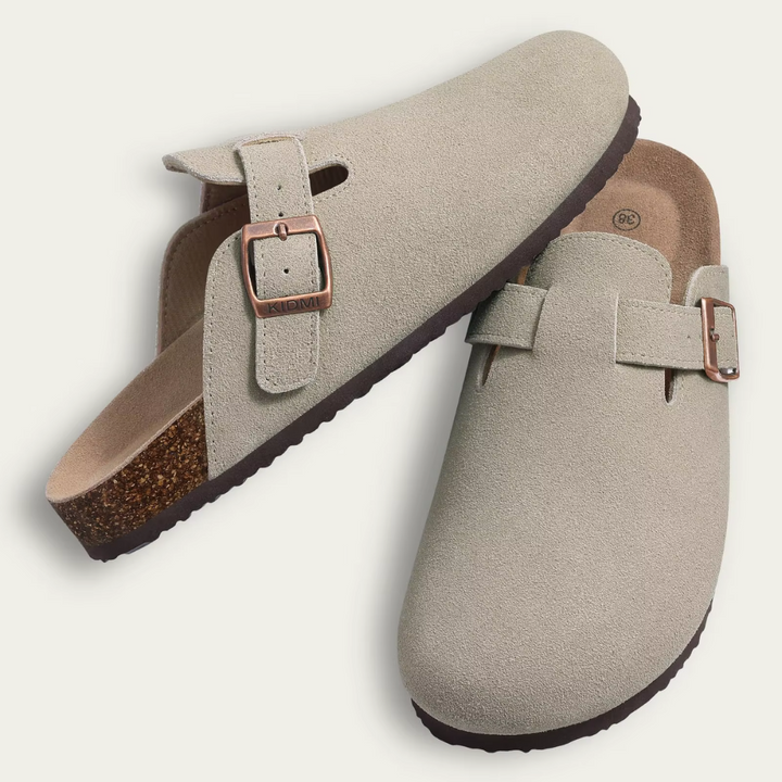 Freya | Suede Clogs – Timeless Comfort & Effortless Style