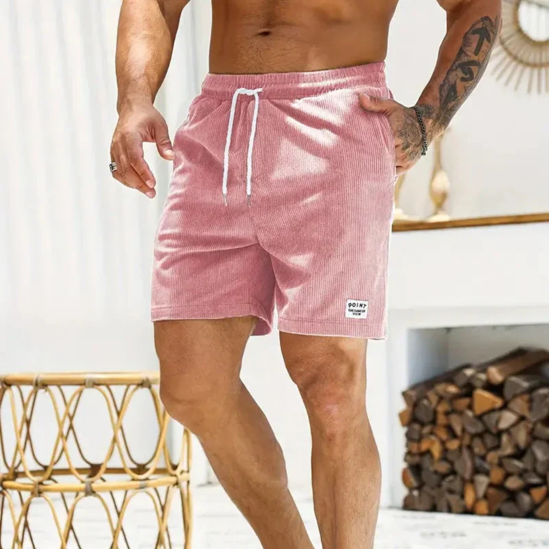 Joel | Corduroy Summer Shorts – Stylish & Comfortable