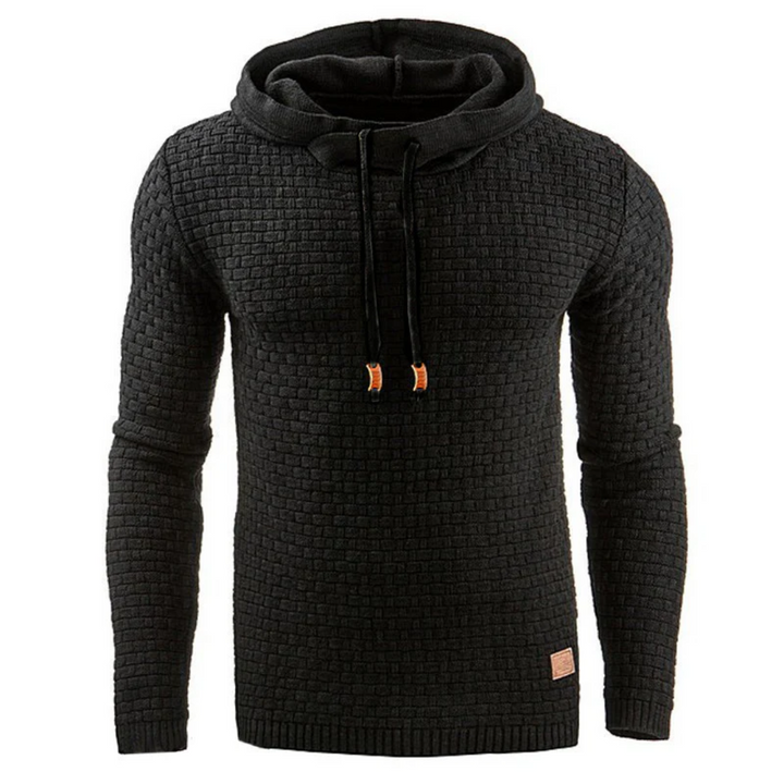 Edward | Textured Hoodie – Warm, Stylish & Comfortable