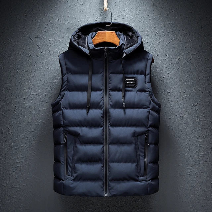 Ethan | Hooded Vest – Warm, Lightweight & Versatile