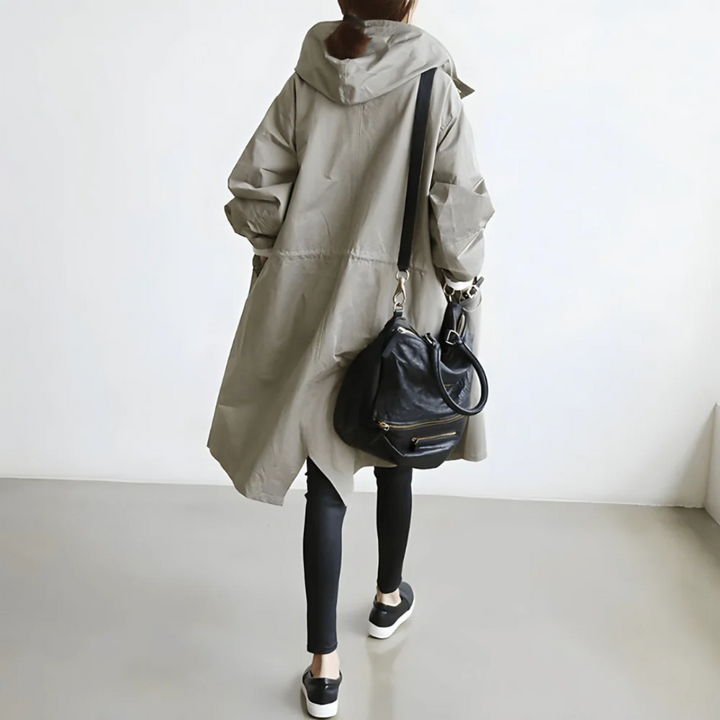 Evelyn | Oversized Trench Coat – Lightweight, Stylish & Weather-Ready