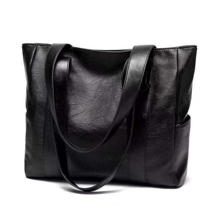 Ciara | Vintage Leather Shoulder Bag - Timeless Elegance & Spacious Design