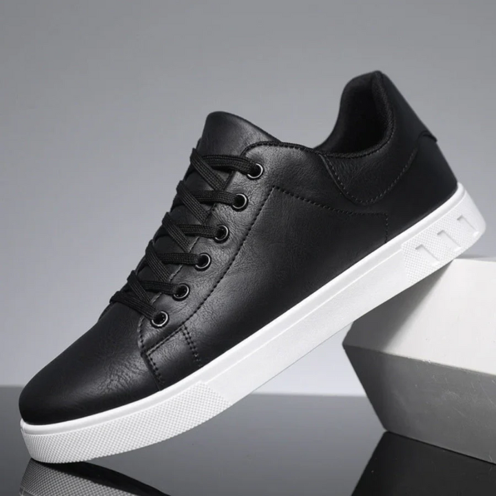 Noah | Leather Sneakers – Sleek, Comfortable & Timeless