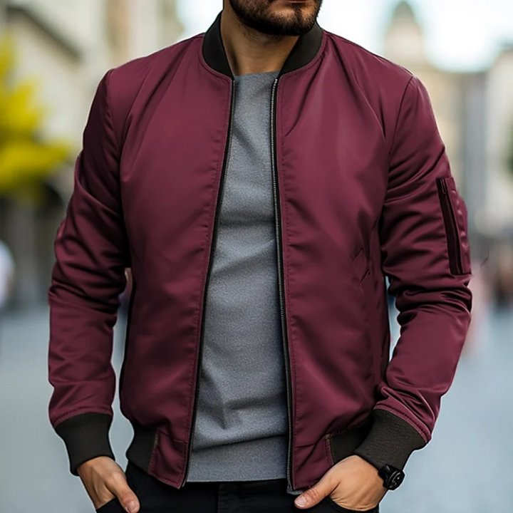 Erik | Classic Bomber Jacket – Lightweight & Versatile Outerwear