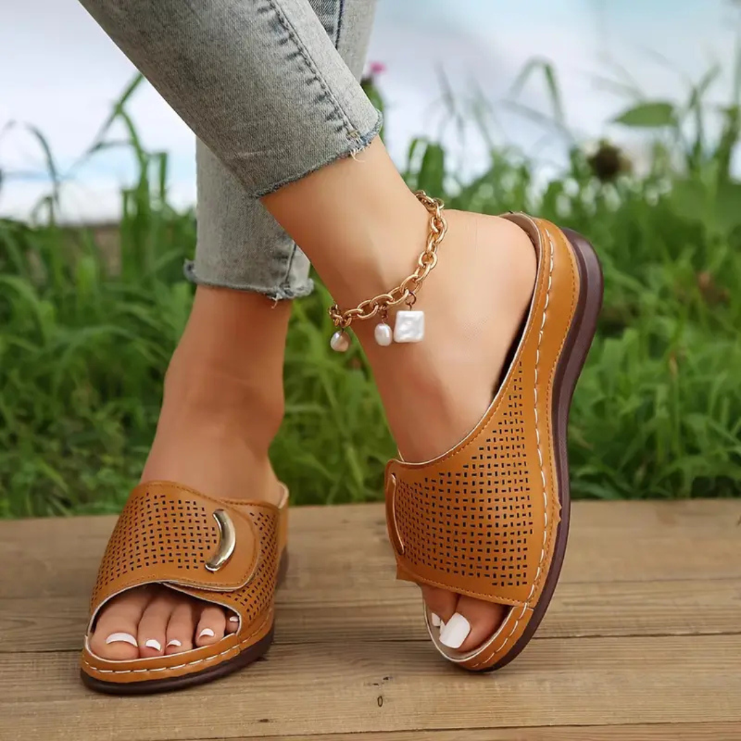 Eleanor | Supportive Sandals – Comfort & Stability for Everyday Wear