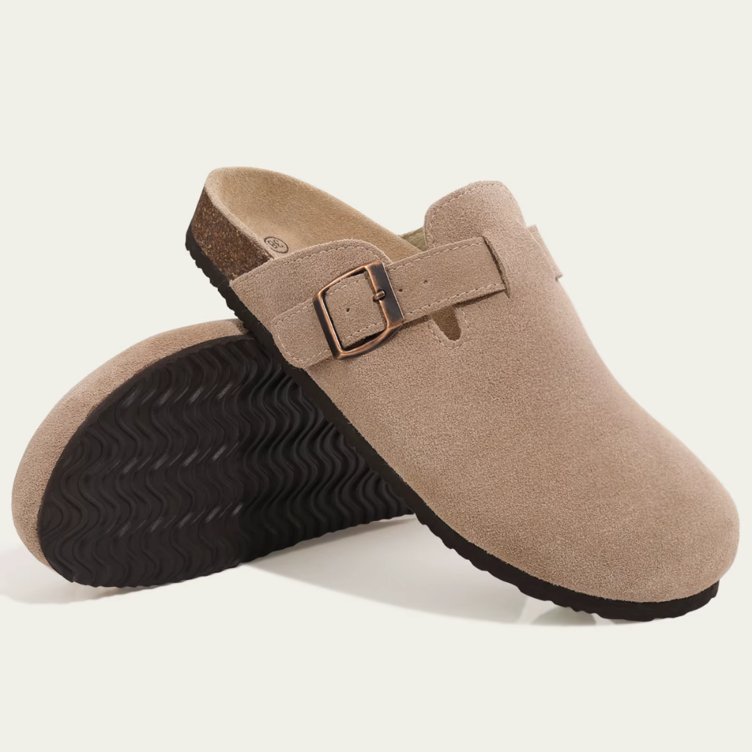 Freya | Suede Clogs – Timeless Comfort & Effortless Style