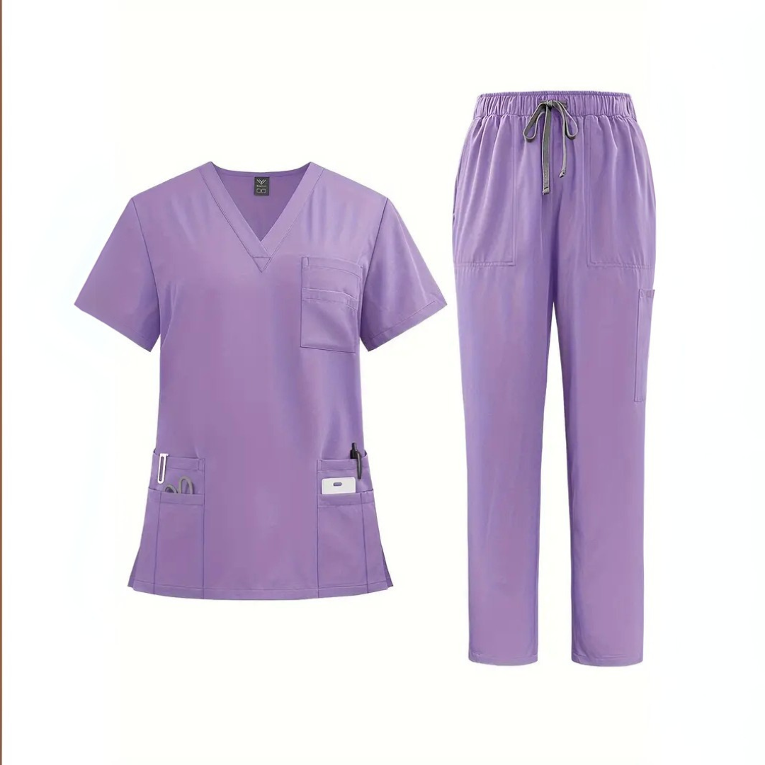 Bridget | Professional Medical Scrub Set – Breathable & Functional Design