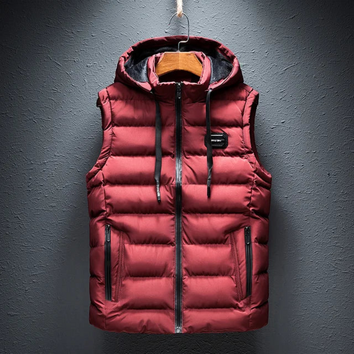 Ethan | Hooded Vest – Warm, Lightweight & Versatile