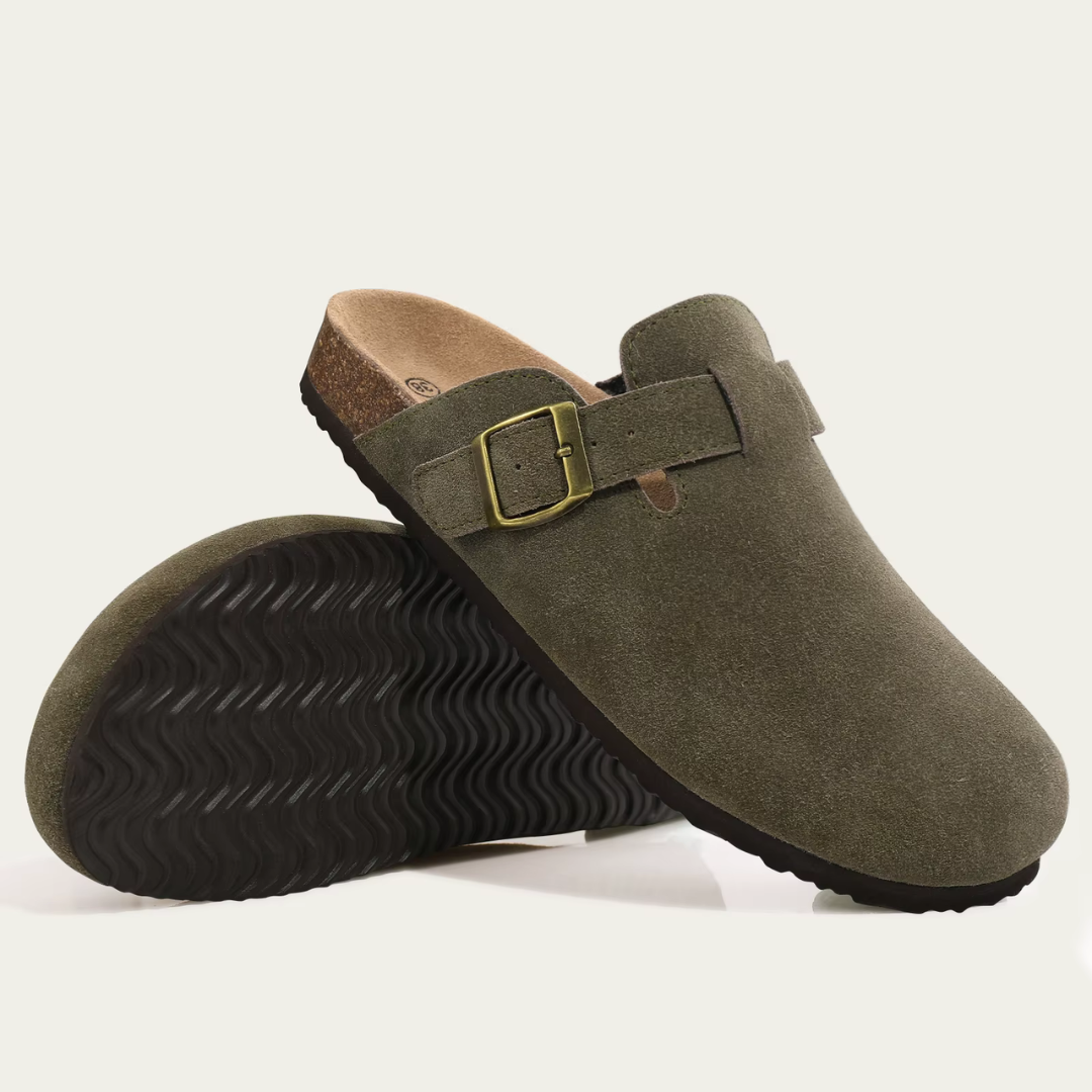 Freya | Suede Clogs – Timeless Comfort & Effortless Style