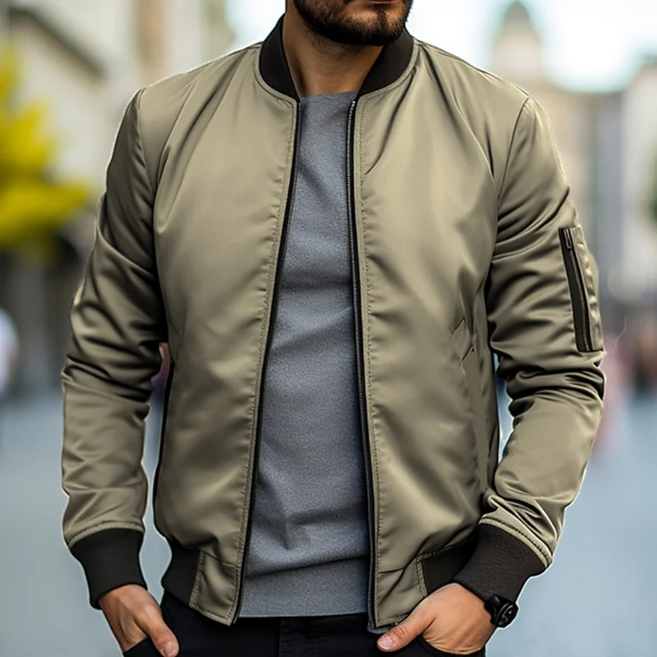 Erik | Classic Bomber Jacket – Lightweight & Versatile Outerwear