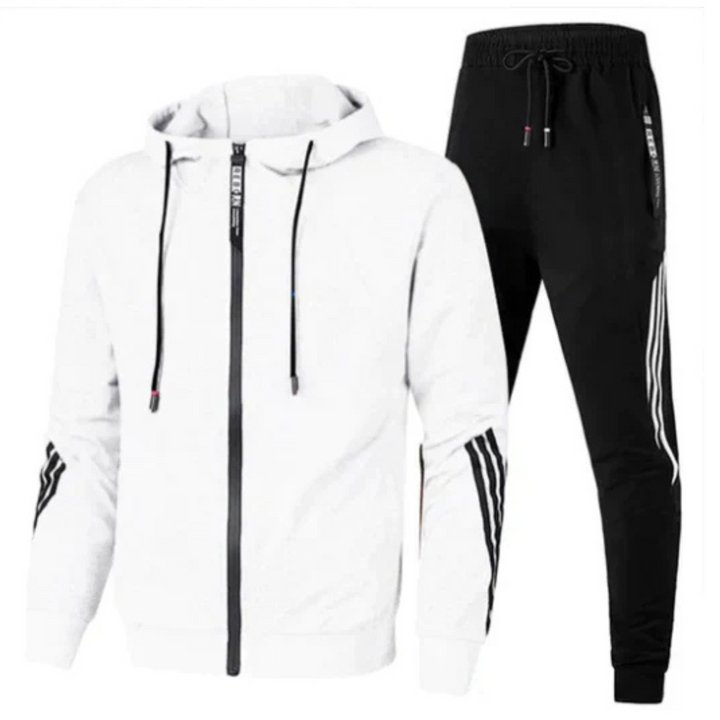 George | Men's Lightweight Tracksuit – Hooded Zip Jacket & Joggers