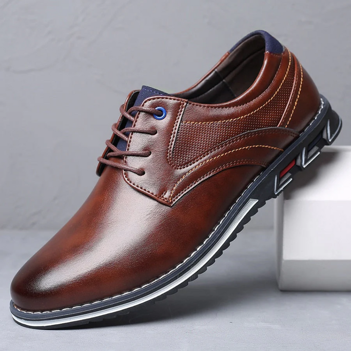 Lewis | Smart Casual Leather Lace-Up Shoes