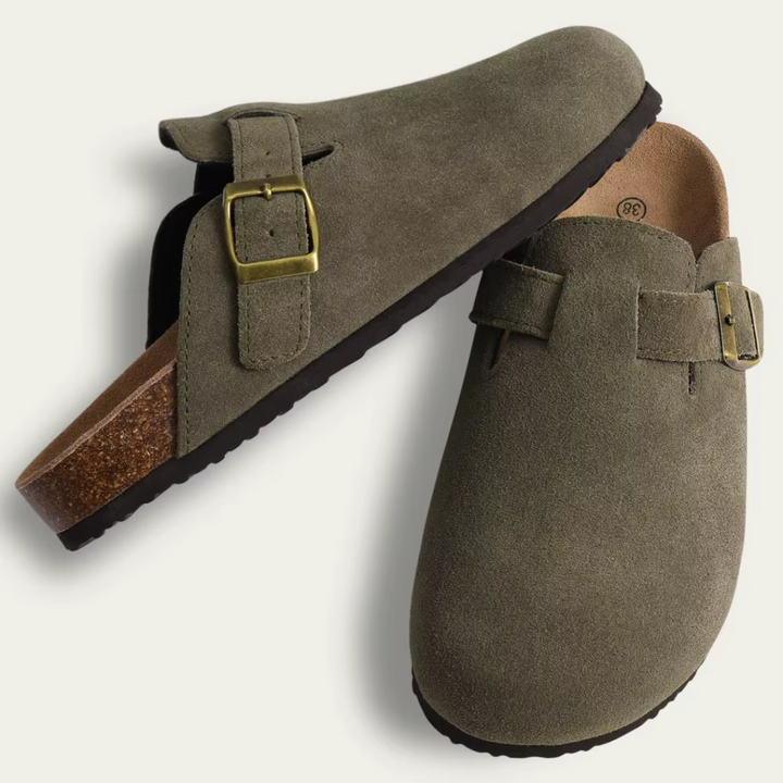 Freya | Suede Clogs – Timeless Comfort & Effortless Style