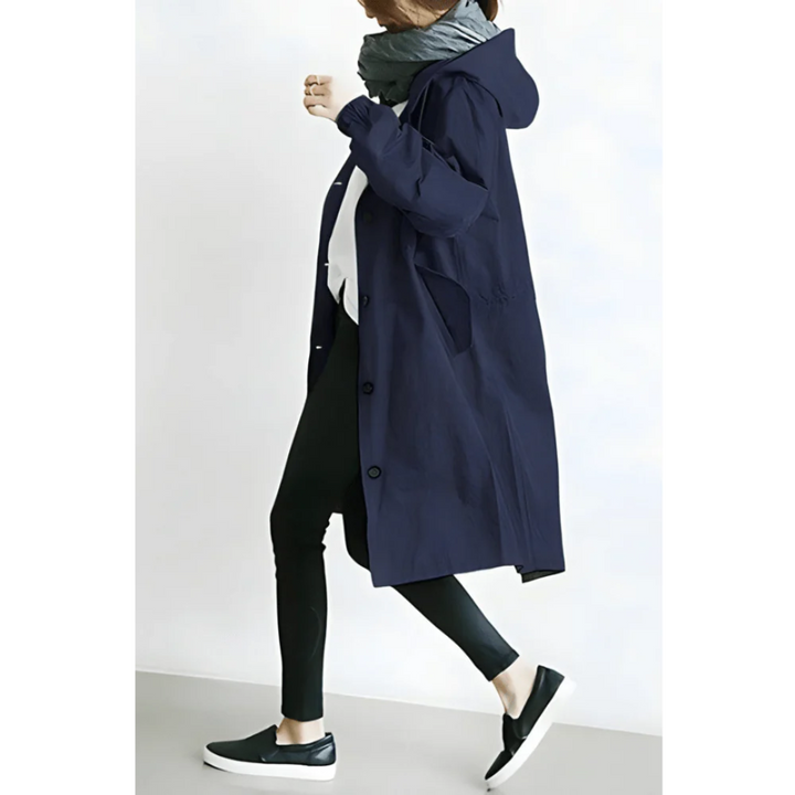 Evelyn | Oversized Trench Coat – Lightweight, Stylish & Weather-Ready