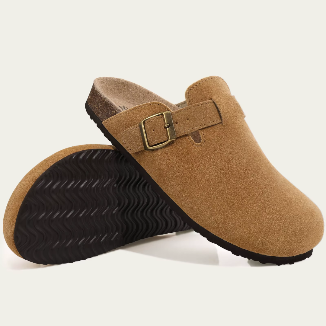 Freya | Suede Clogs – Timeless Comfort & Effortless Style