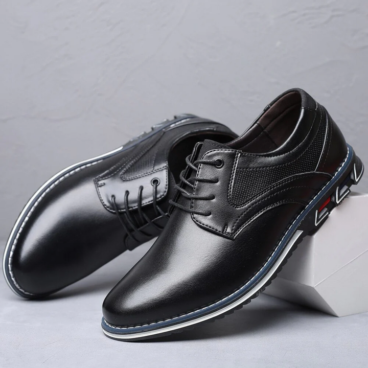 Lewis | Smart Casual Leather Lace-Up Shoes