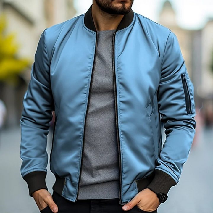 Erik | Classic Bomber Jacket – Lightweight & Versatile Outerwear