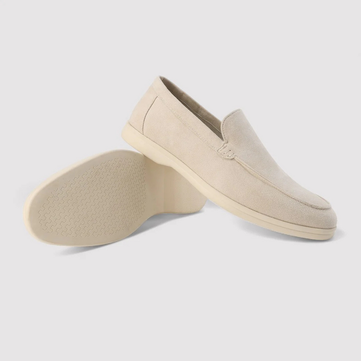 Clive | Men's Suede Loafers – Lightweight Slip-On & Smart Wear