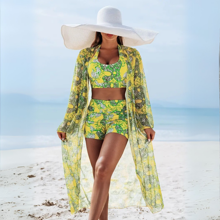 Maisie | 3 Piece Beach Set – Lightweight & Elegant Cover-Up