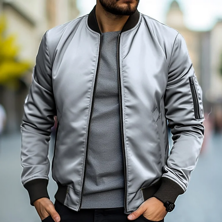 Erik | Classic Bomber Jacket – Lightweight & Versatile Outerwear