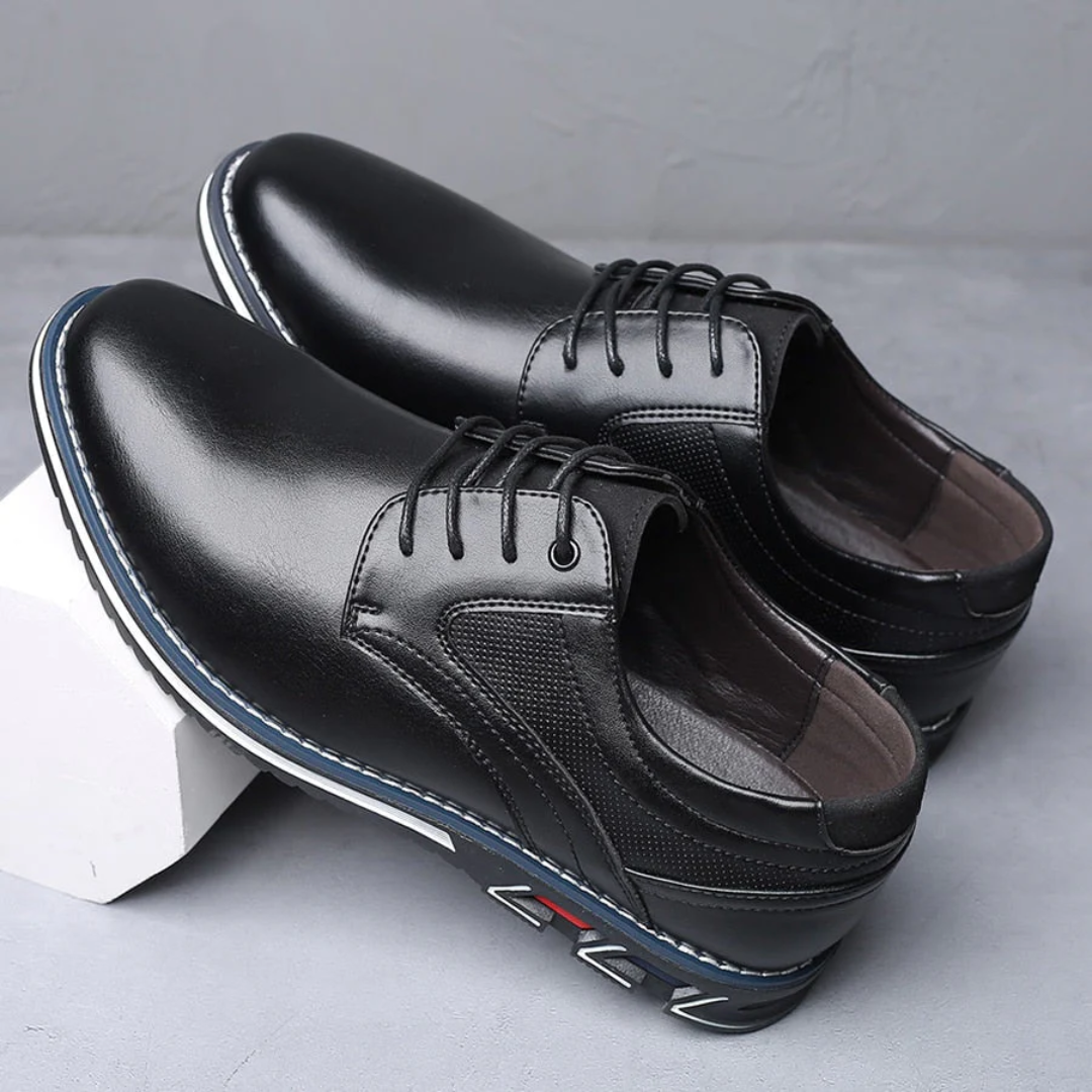 Lewis | Smart Casual Leather Lace-Up Shoes