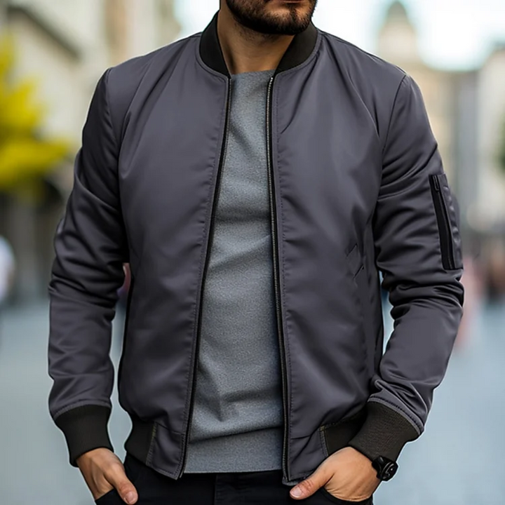 Erik | Classic Bomber Jacket – Lightweight & Versatile Outerwear