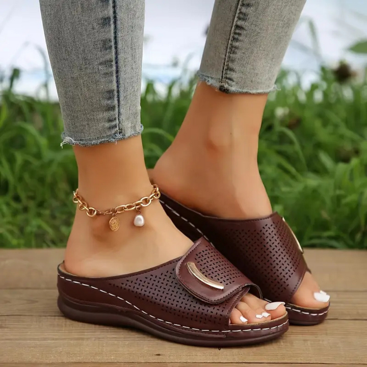 Eleanor | Supportive Sandals – Comfort & Stability for Everyday Wear