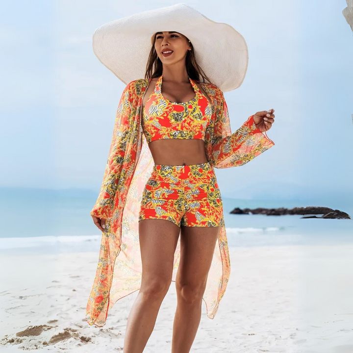 Maisie | 3 Piece Beach Set – Lightweight & Elegant Cover-Up